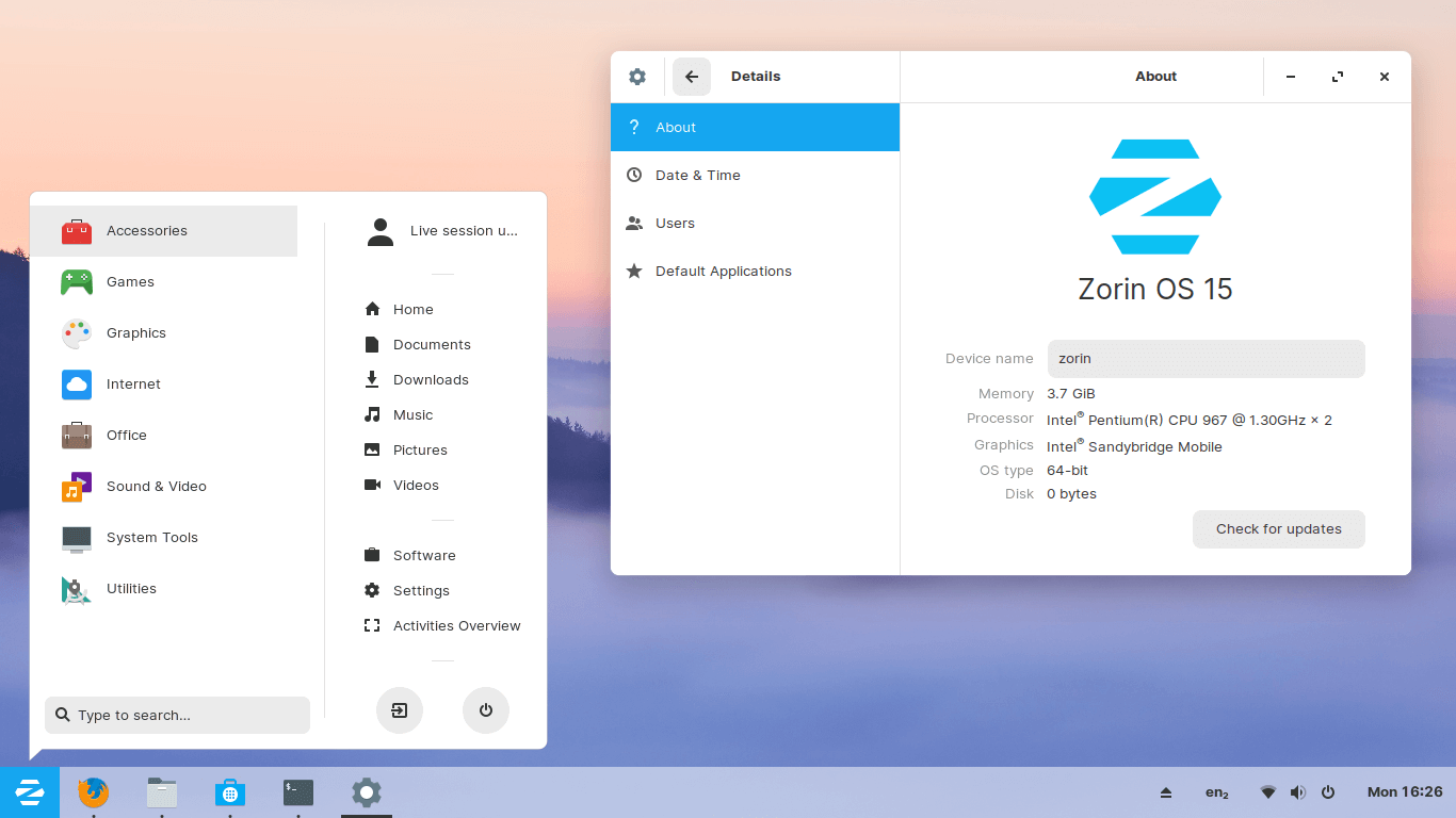 Zorin OS Linux Distro