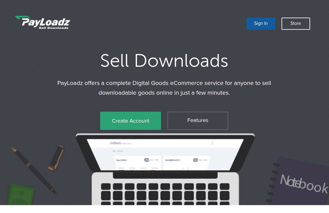 PayLoads - Sell Digital Downloads