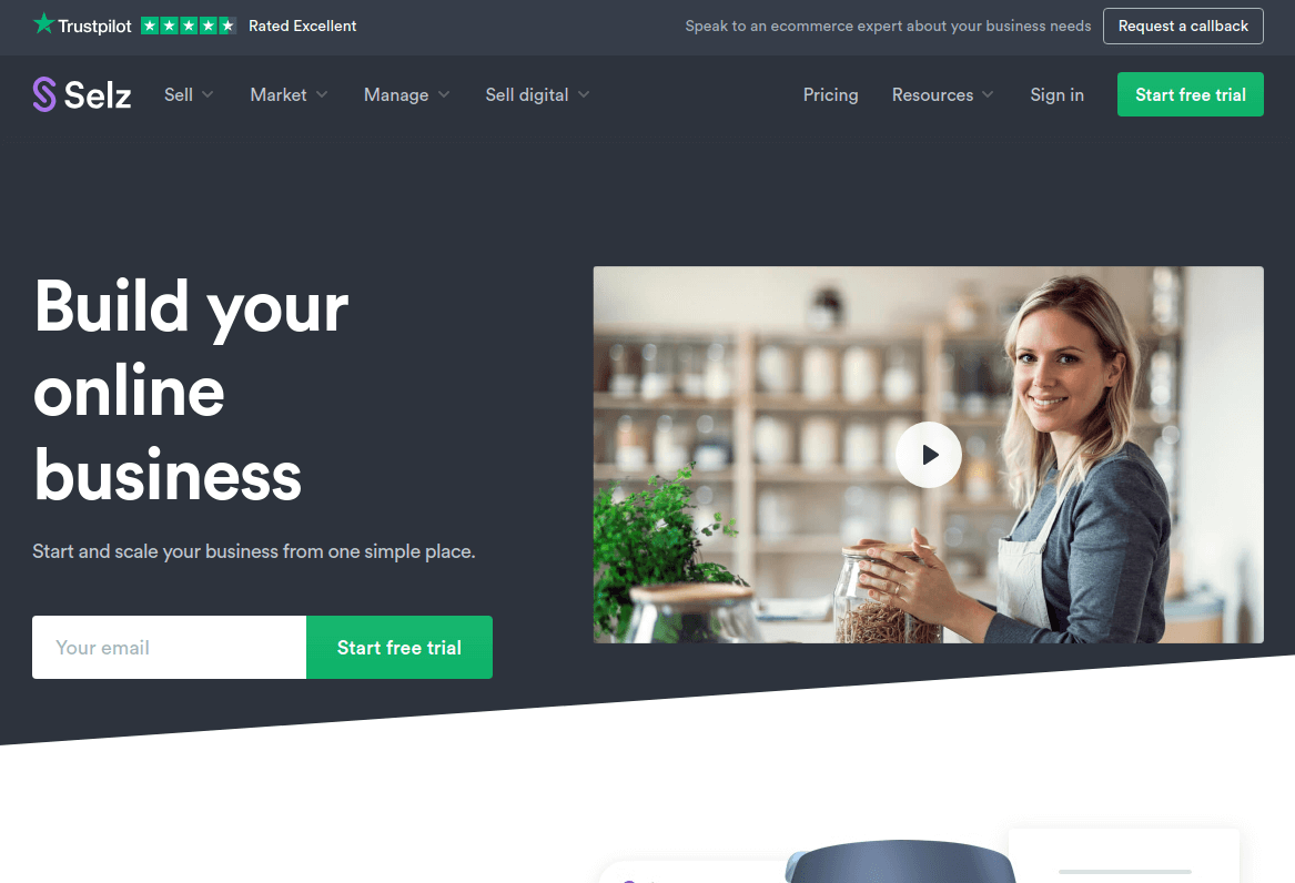 Selz - the Ecommerce Platform