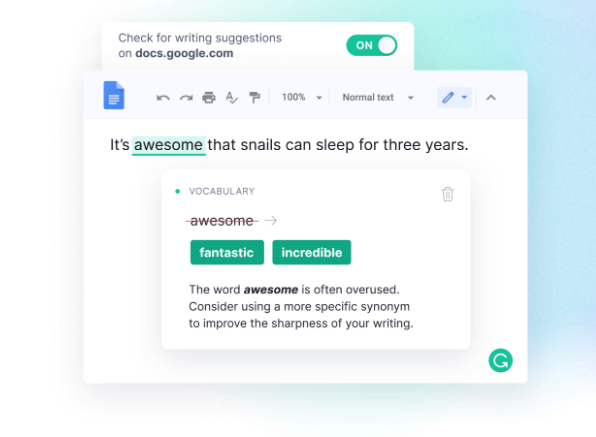 Grammarly Browser Extension
