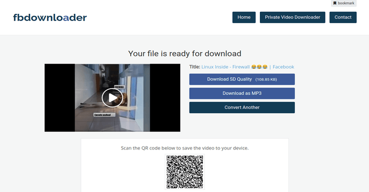 Facebook Video Downloader