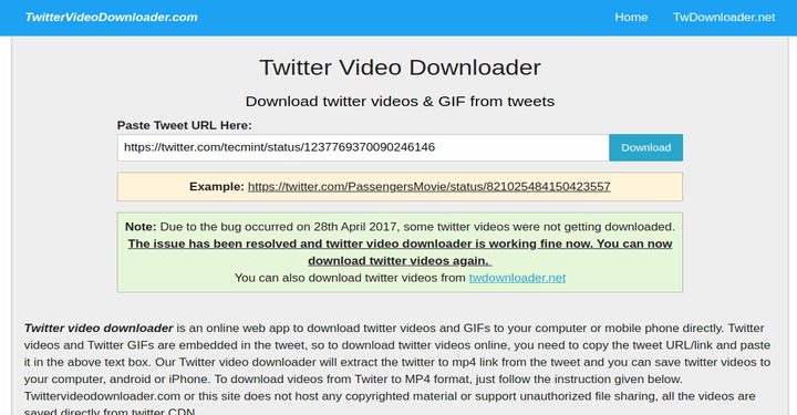 How to Download Twitter Videos and GIFs Android, iPhone & PC