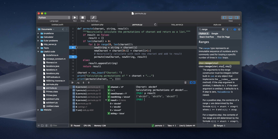 Code Runner 3 Text Editor For Mac