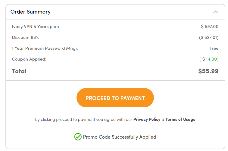 Ivacy VPN Offer