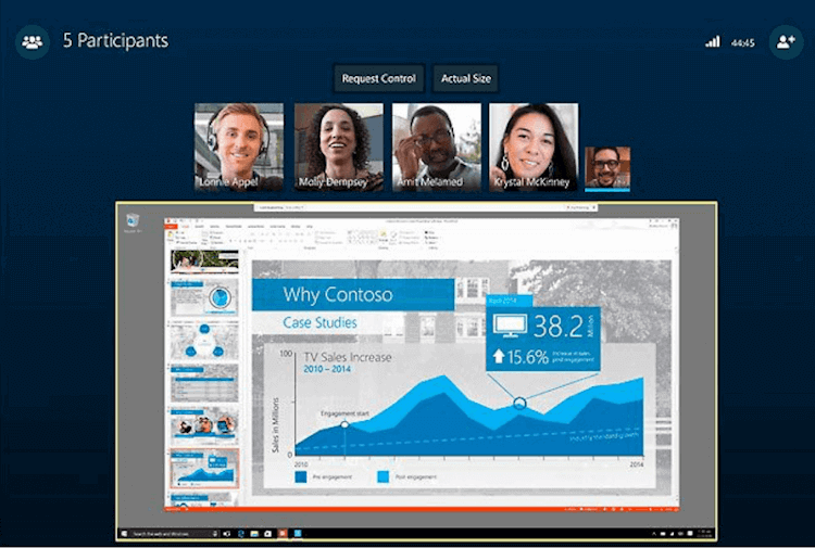 Skype Group Conference App