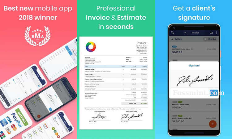 Free Invoice Maker - Invoicing App For Android