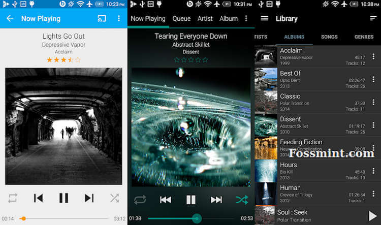 GoneMAD Music Player For Android