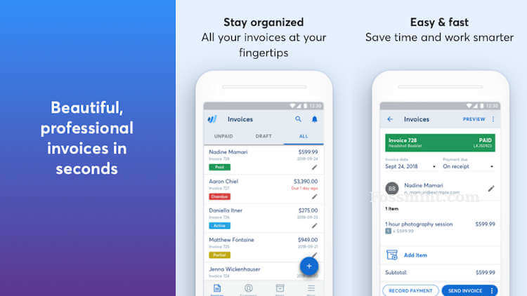 Wave - Invoicing App For Android