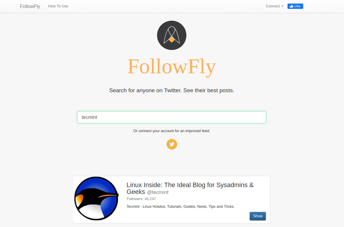 FollowFly – Social Media Aggregator