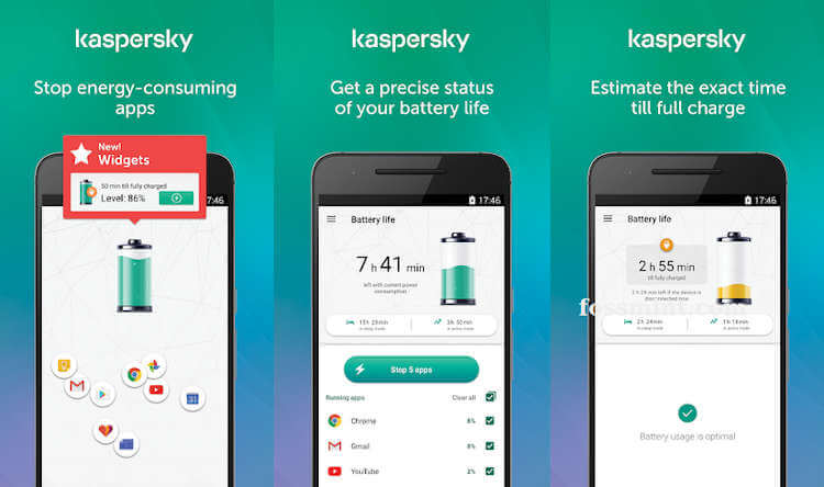 Kaspersky Battery Life - Battery Saver App for Android