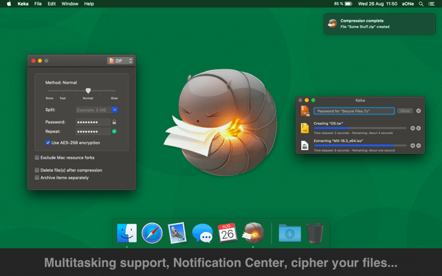 Keka -macOS file archiver