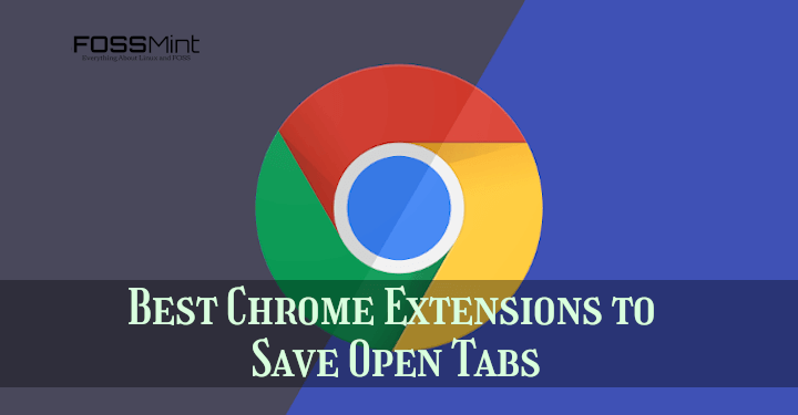Save Open Tabs in Chrome Browser