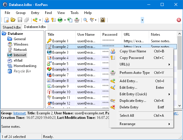 KeePass Password Manager