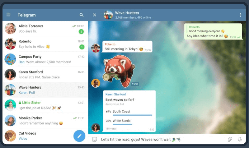 Telegram - Team Chat Software
