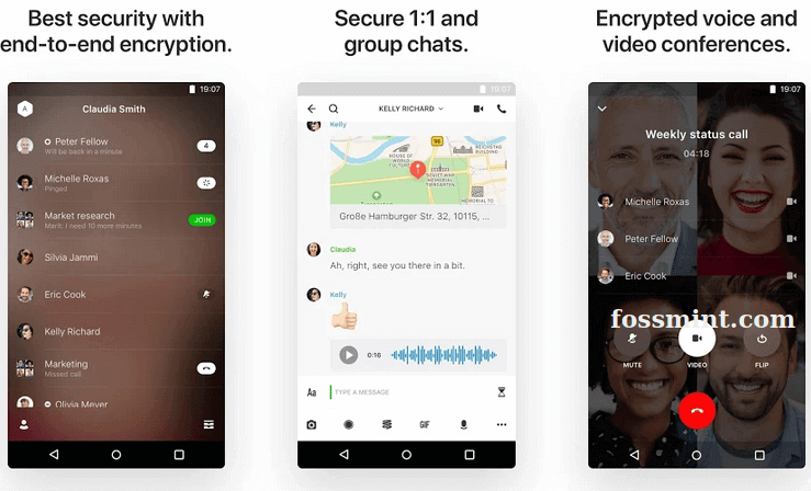 Wire Messaging App