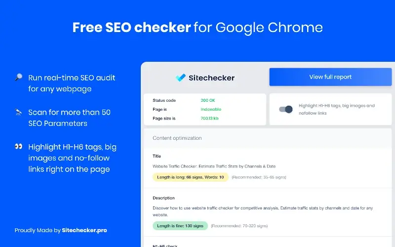 Sitechecker