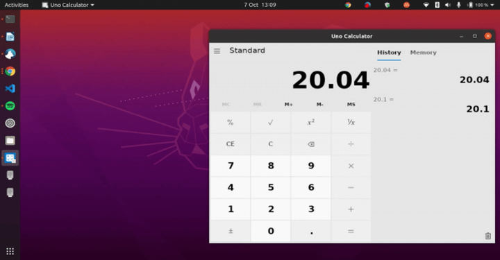 Install Microsoft Windows Calculator on Linux