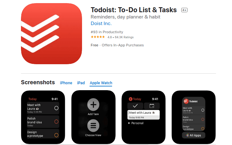 Todoist:- To-Do List and Tasks