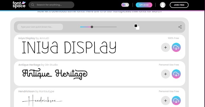 Download Free Fonts Online