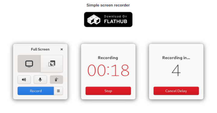 Kooha Simple Screen Recorder