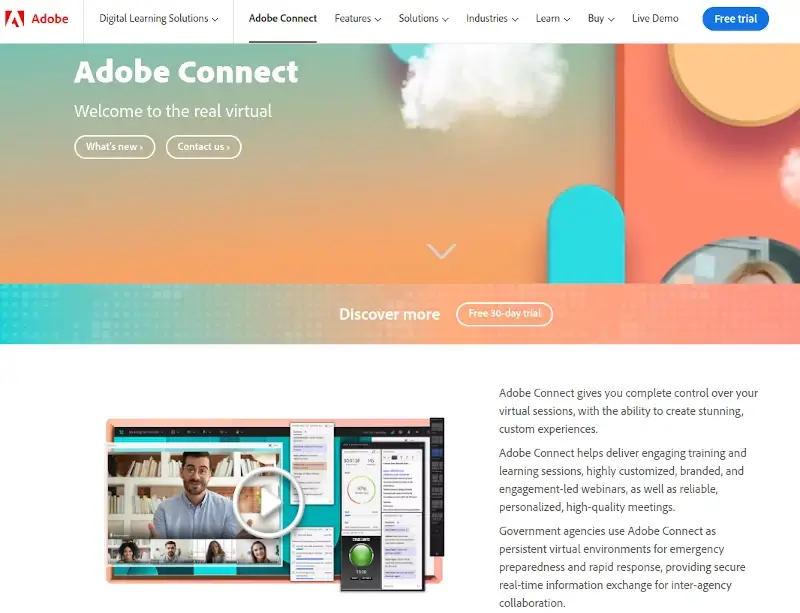 Adobe Connect - Webinar Software