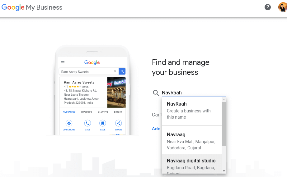 Google Business Name