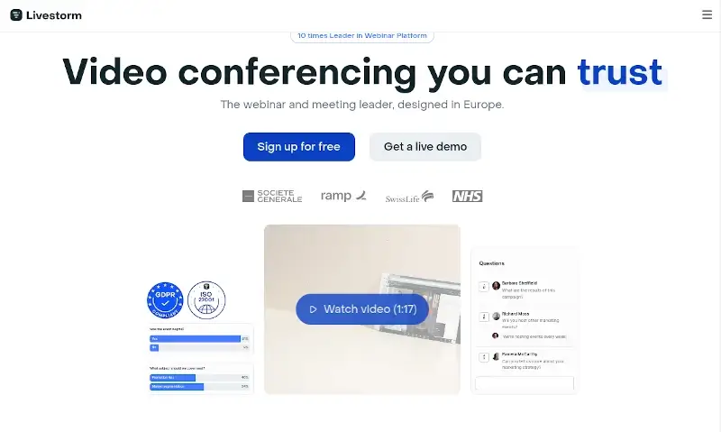 Livestorm - Webinar Software
