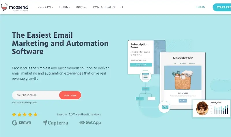 Moosend - Email Marketing