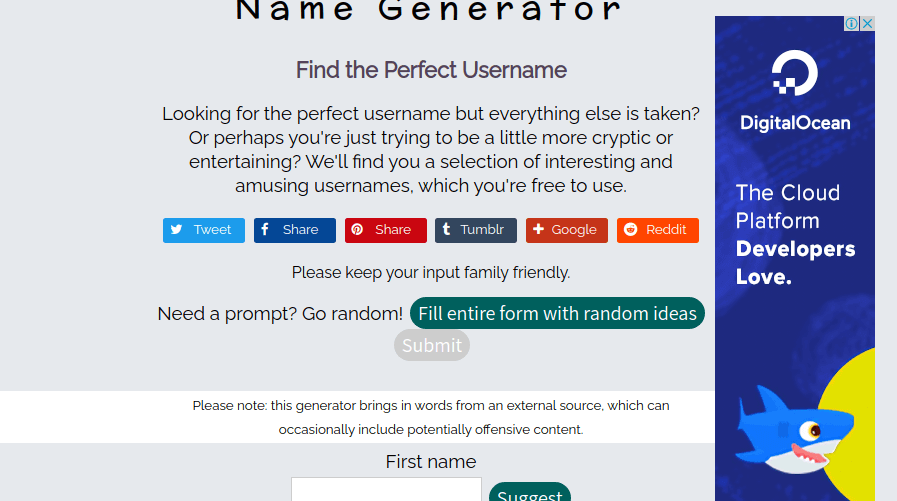 Name Generator