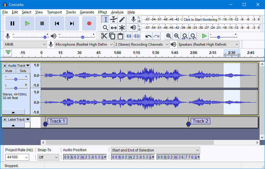 Audacity - Cross Platform Audio Software