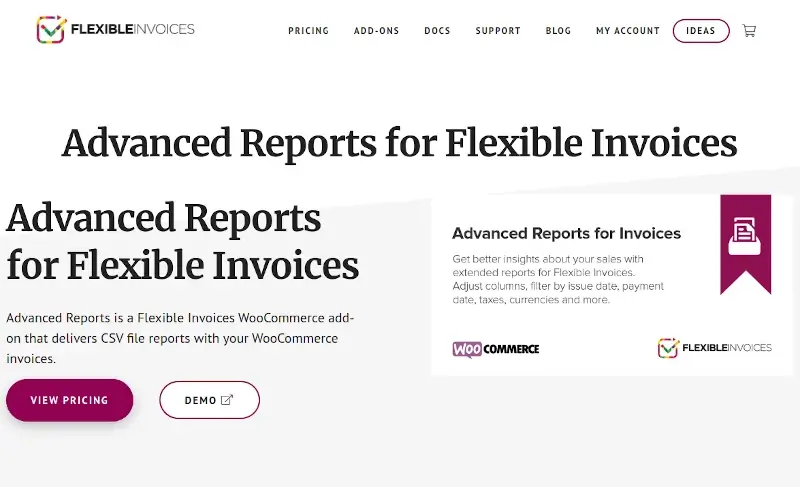 Flexible Invoices Plugin