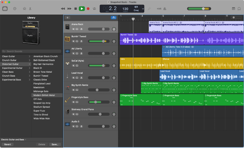 GarageBand - A Recording Studio