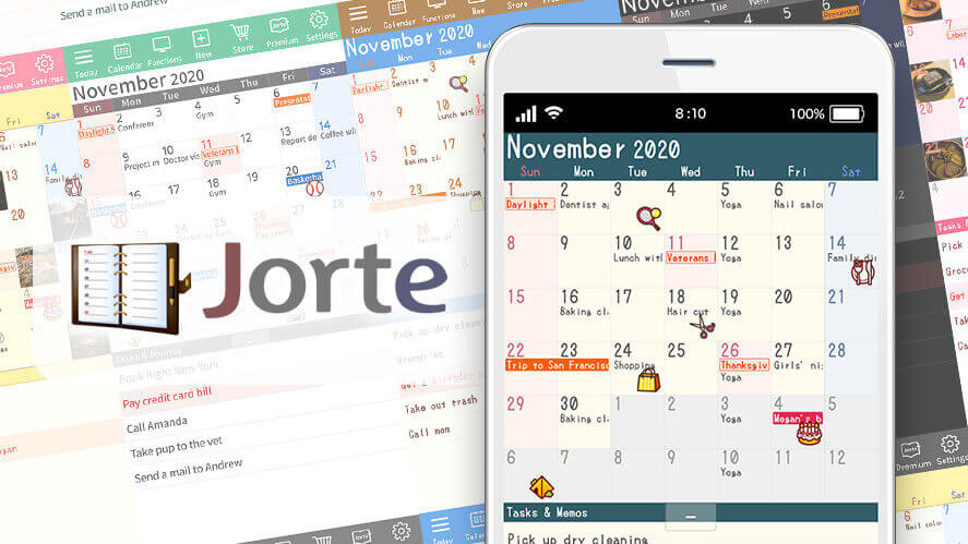 Jorte - Calendar Personal Planner and Diary