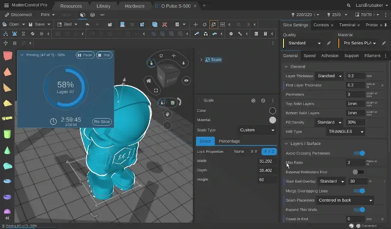 MatterControl - 3D Printing Software