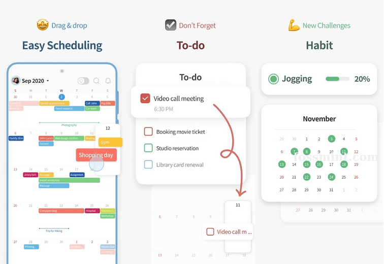 TimeBlocks - Calendar/Todo/Note