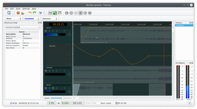 Traverso - Fastest Audio Editor