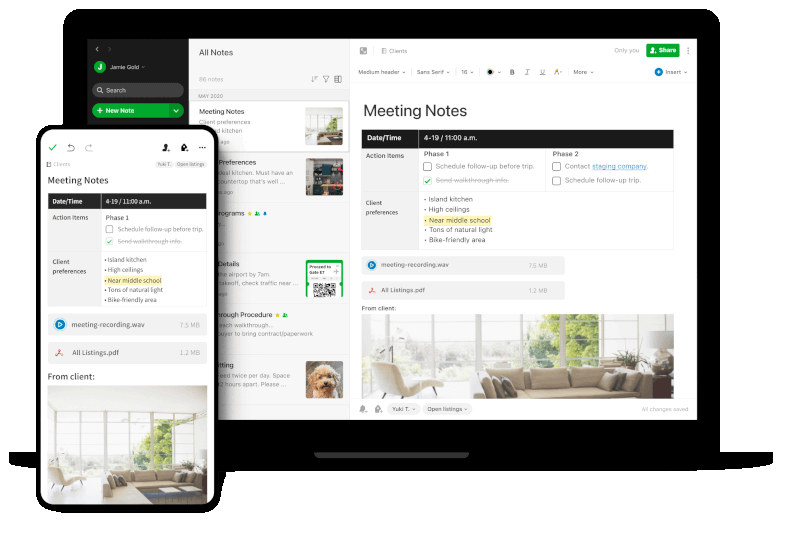 Evernotes - Organize Your Notes