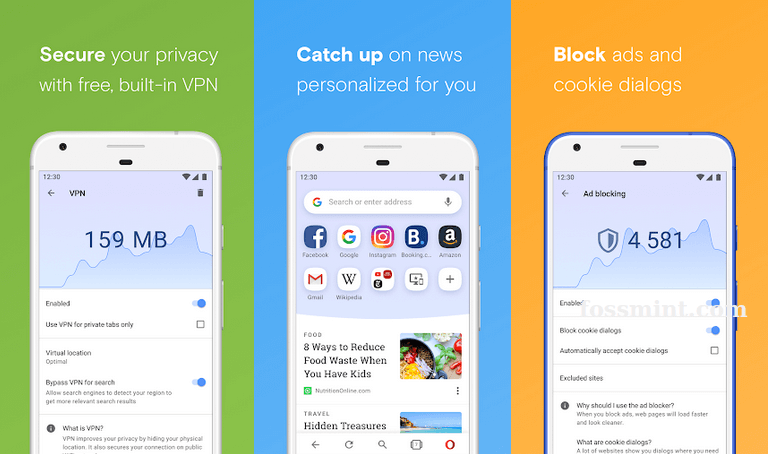 Opera - Browser With Free VPN