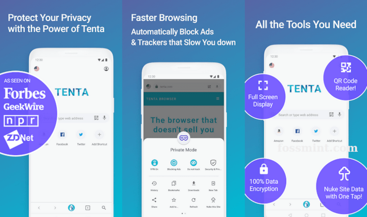 Tenta Private VPN Browser