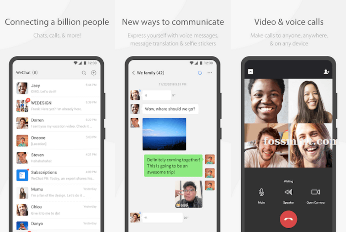 WeChat - Communication App