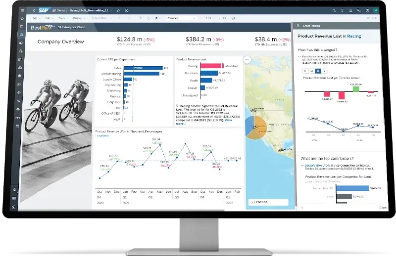 SAP Analytics Cloud - BI, Planning, and Predictive Analysis