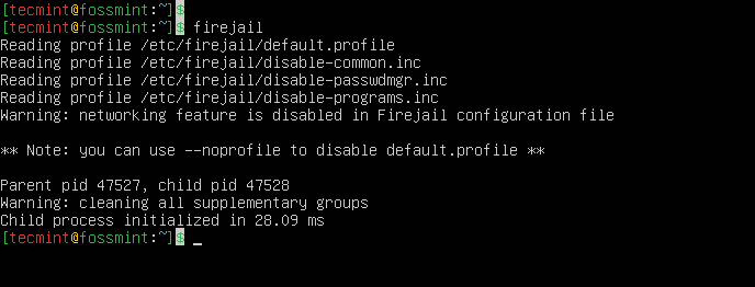 Firejail - Setuid Sandbox Program