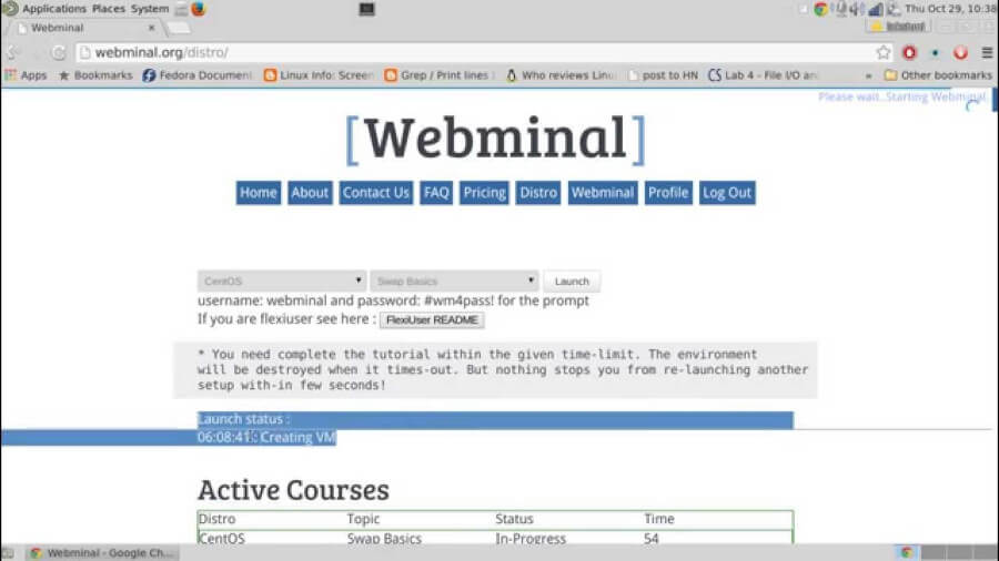 Webminal