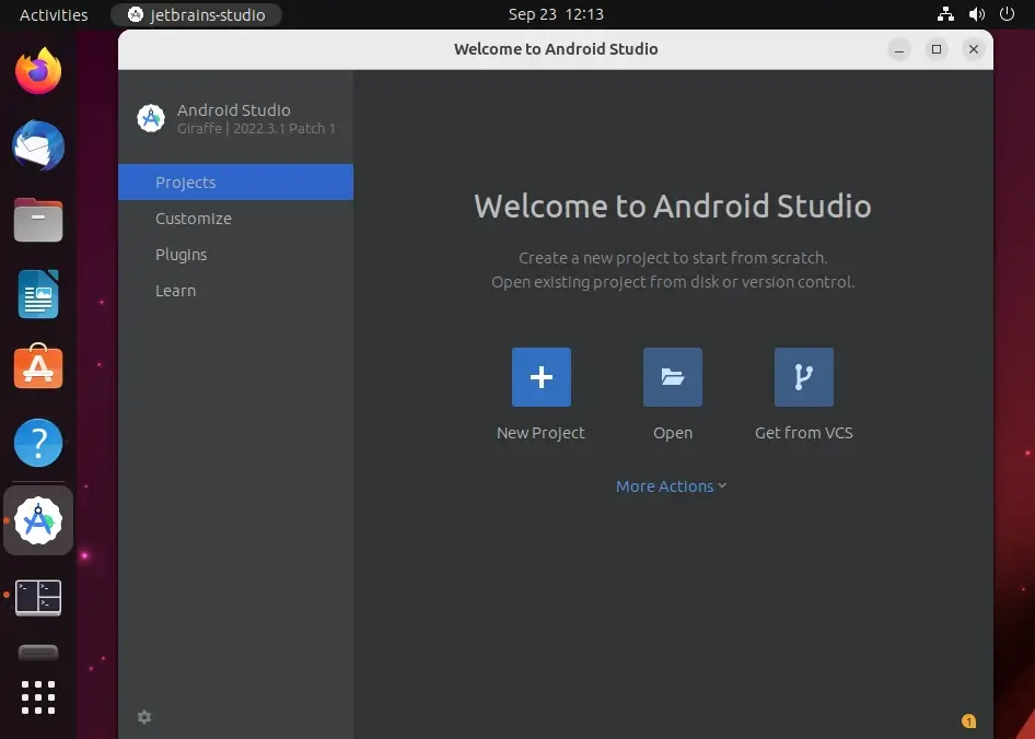 Android Studio New Project