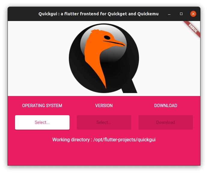 Quickgui Frontend for Quickemu