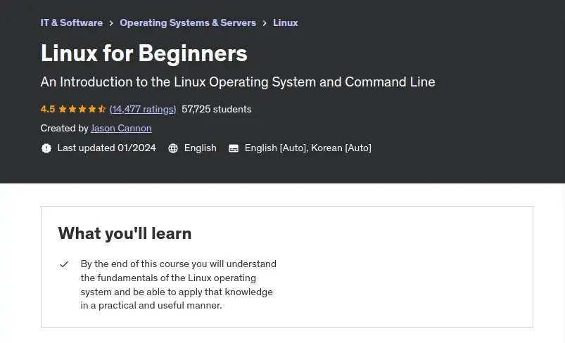 Linux for Beginners