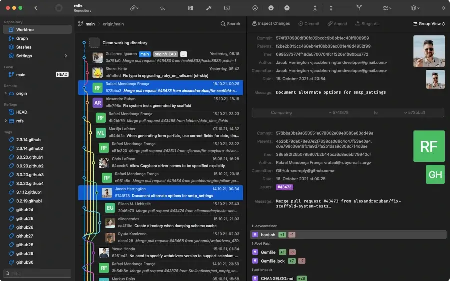 Gitfox - Git Client for Mac