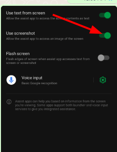Google Assistant - Take Screenshot on Android Phone