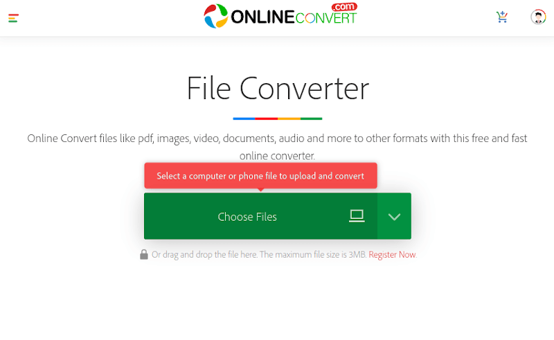 OnlineConvert.com - File Converter