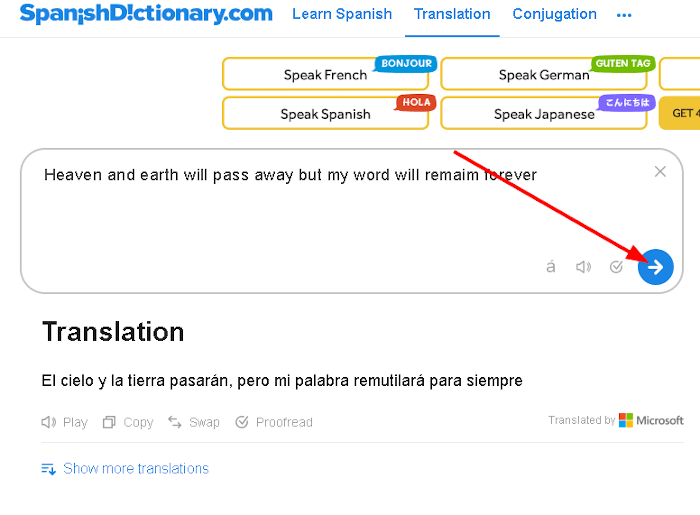 SpanishDict Translator